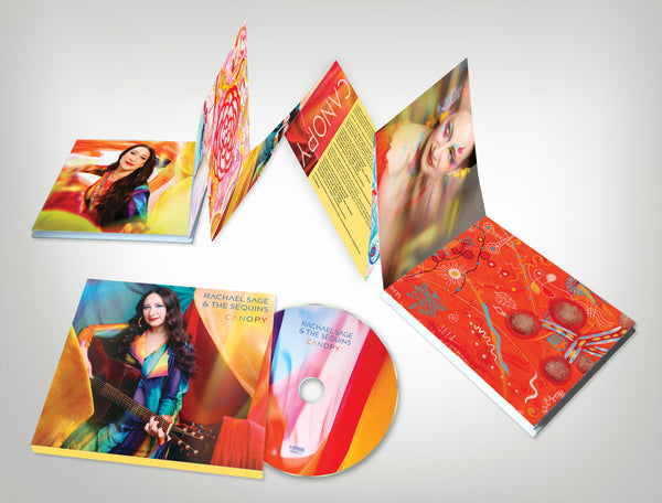 "Canopy" *Limited Edition Bespoke CD Concertina Hardcover Book & Slipcase*