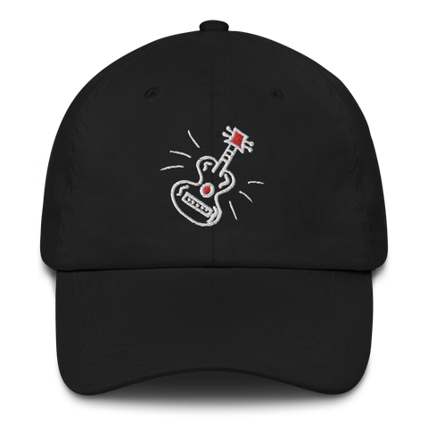 Rachael Sage Guitar Doodle Hat