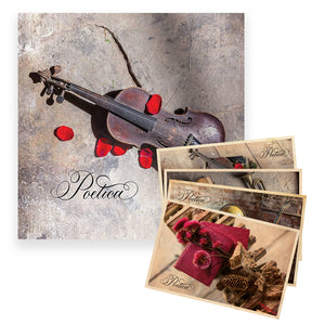 "Poetica" Bundle (Hardcover CD Book & Postcards)